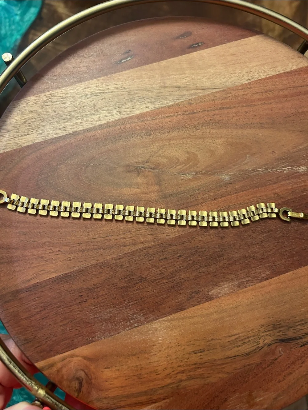 Monet® 8” Chunky Link Gold Bracelet